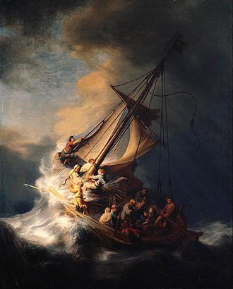 Torm Galilea järvel